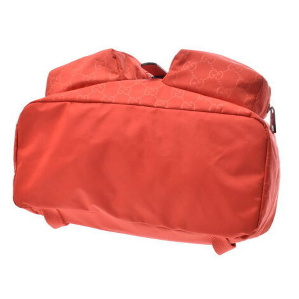 Gucci Backpack Gg Pattern Orange Nylon - image 4